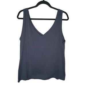 Fite Luxury Navy Blue Top Puma Cotton Size Xl